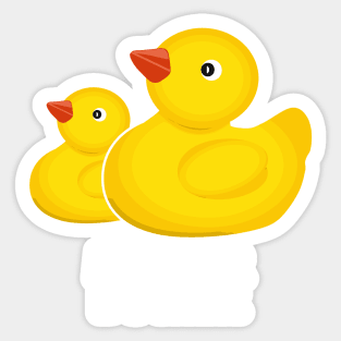 Mother Ducker Rubber Duck Sticker